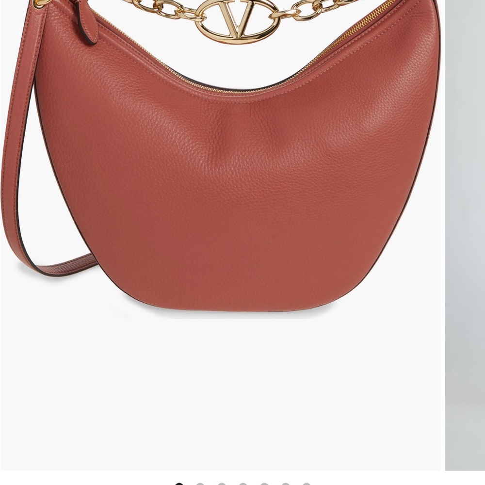 Medium VLOGO Moon
Leather Hobo Bag